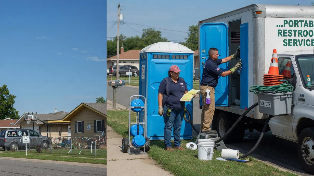 Portable Toilet Rental in Benton, IA near me